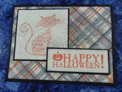 Halloween Cat plaid 009 Plaid goes with everything